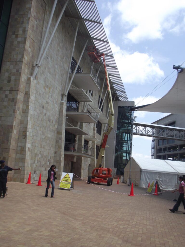 Bird proofing at an insurance company in Centurion